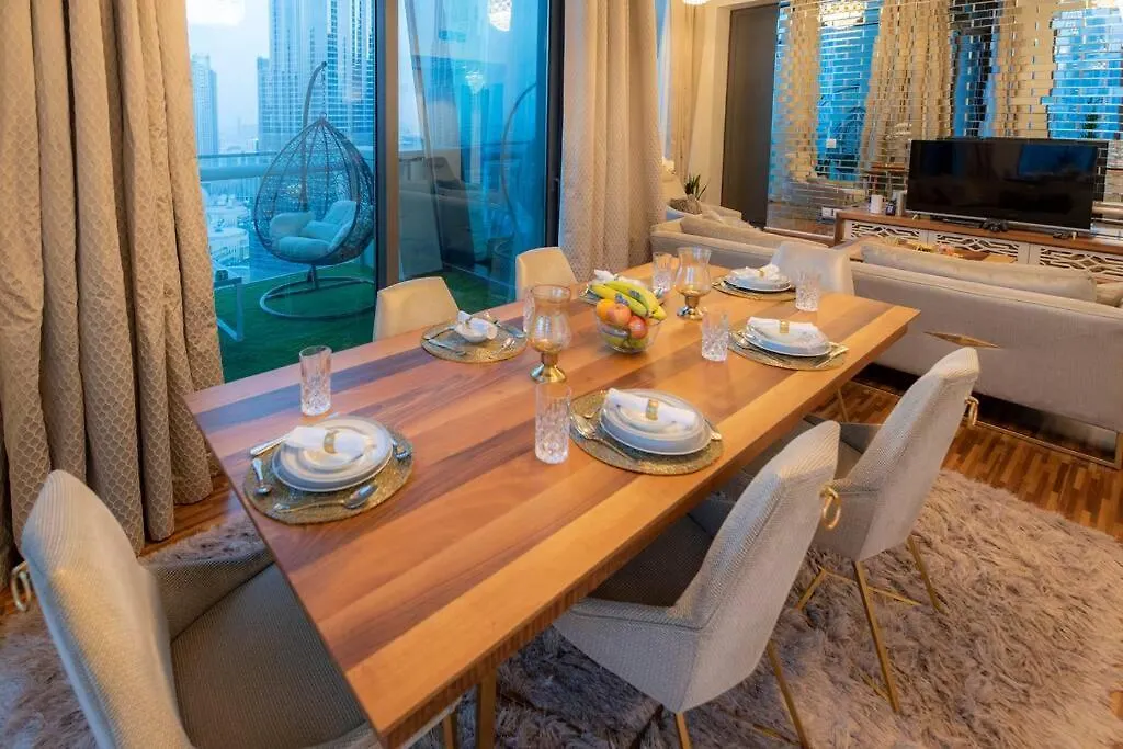 First Class 2Br With Full Burj Khalifa And Fountain View Apartment Dubai 0*,