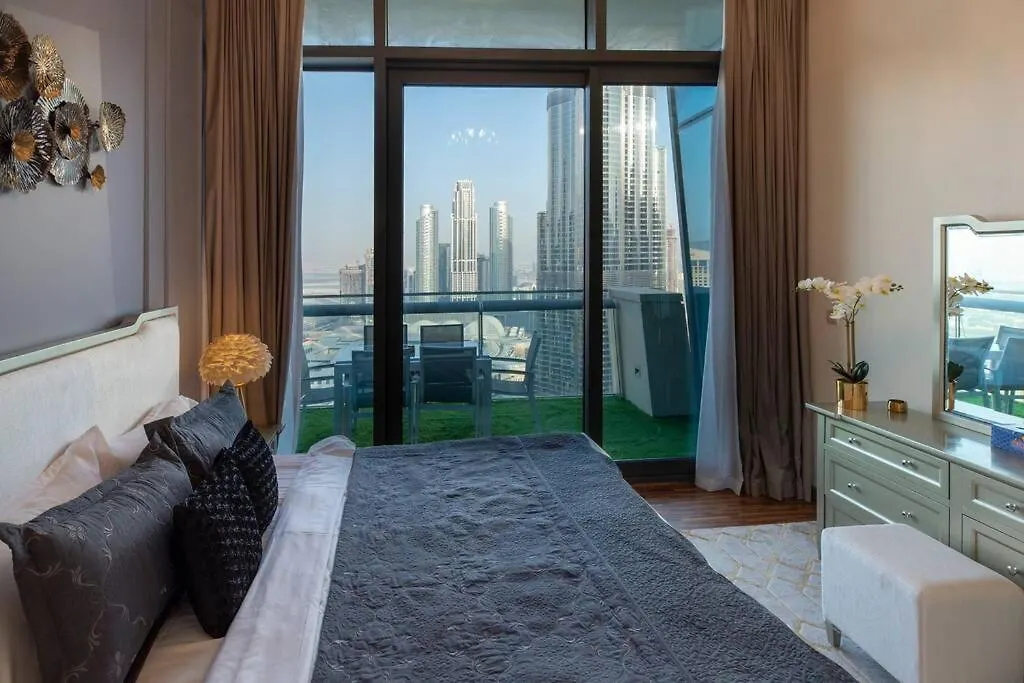 First Class 2Br With Full Burj Khalifa And Fountain View Apartment Dubai United Arab Emirates