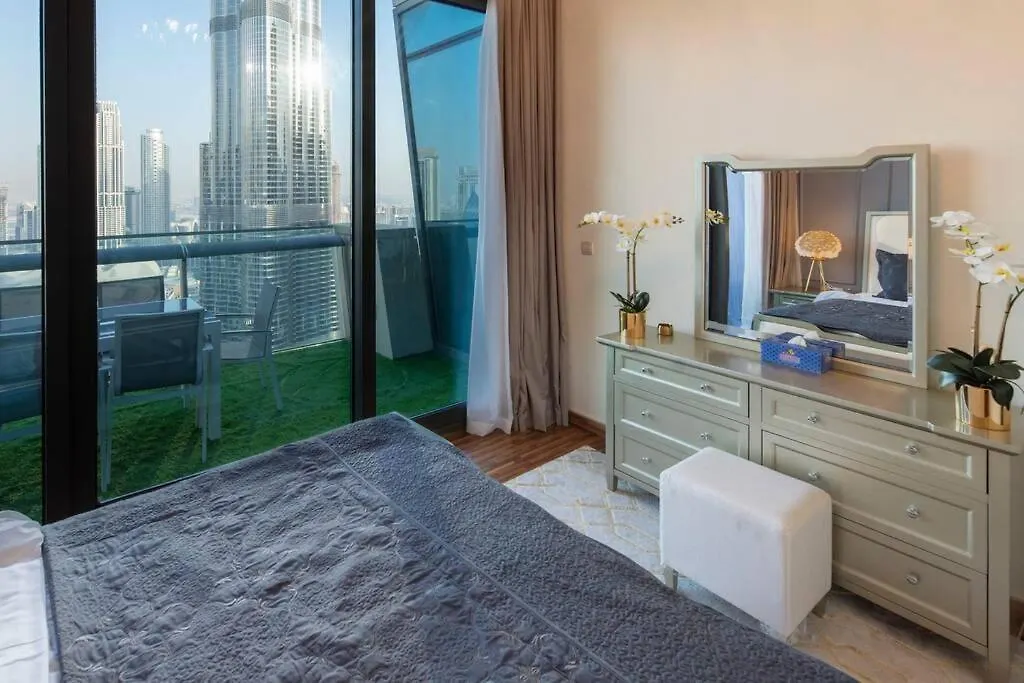 First Class 2Br With Full Burj Khalifa And Fountain View Apartment Dubai United Arab Emirates